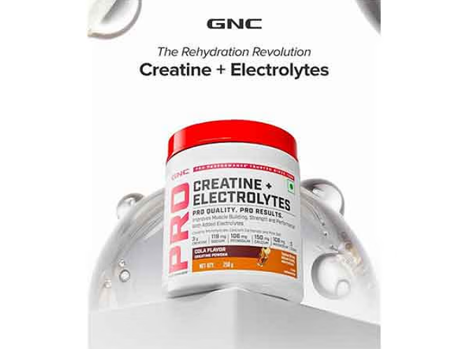 GNC India Launches Creatine + Electrolytes