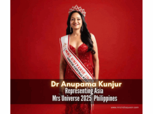 Road to Mrs Universe Dr. Anupama Kunjur, Mrs. India Queen of Substance (Emerald 2025), to Represent India at Mrs. Universe
